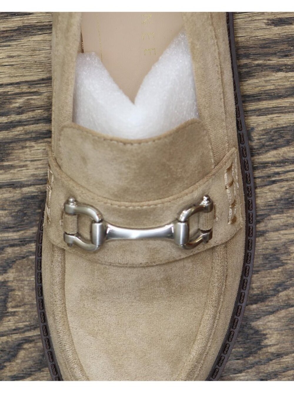 NWT Journee Collection Comfort Foam Jessamey Platform Loafers Taupe Brown 7.5M - Picture 9 of 10